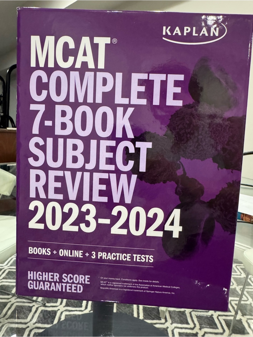 Kaplan MCAT Complete 7-Book Subject Review 2023-2024 - Purple Cover